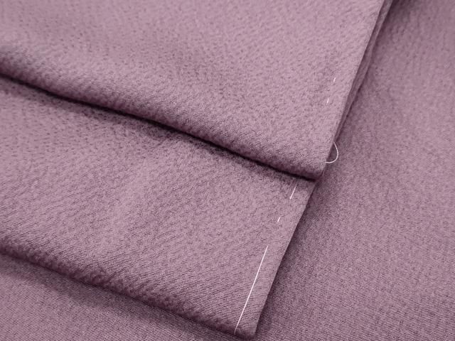 平和屋着物●上質な色無地 京紫色 正絹 CAAX3113th