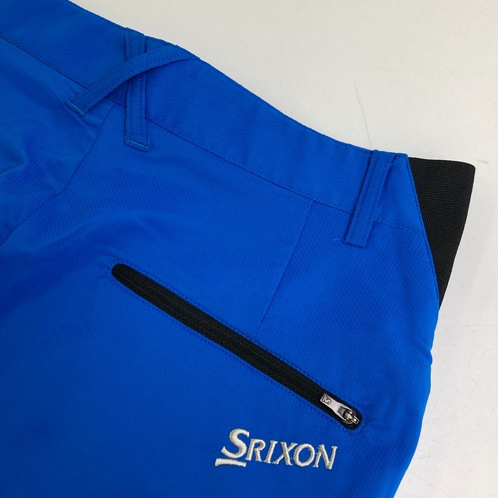 サイズ：76 SRIXON スリクソン ロングパンツ byデサント ブルー