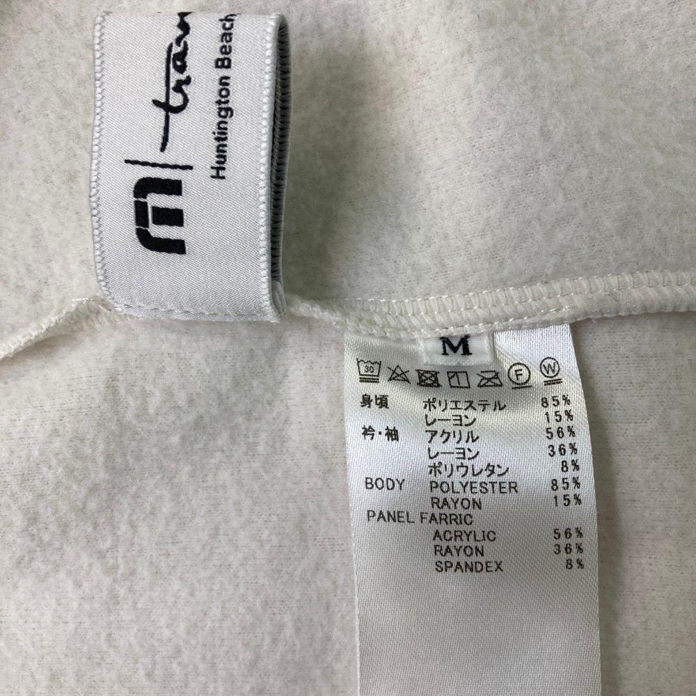 サイズ：M TRAVIS MATHEW トラビスマシュー ハイネック フリース切替