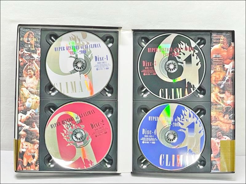 HYPER HISTORY of G1 CLIMAX 1991~2000 DVD4枚組 新日本 HYPER HISTORY of G1 CLIMAX 1991~2000 DVD4枚組 新日本