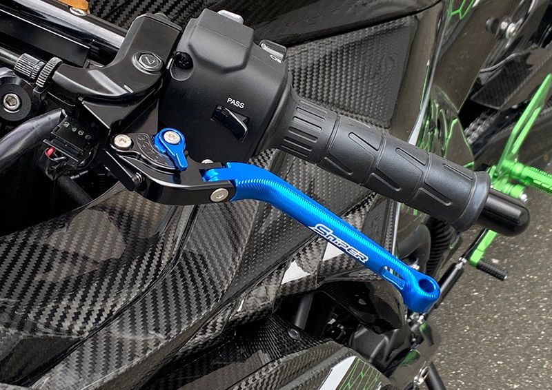 NINJA ZX-25R ZX-4R 6段階アジャスター 可倒式 クラッチレバー