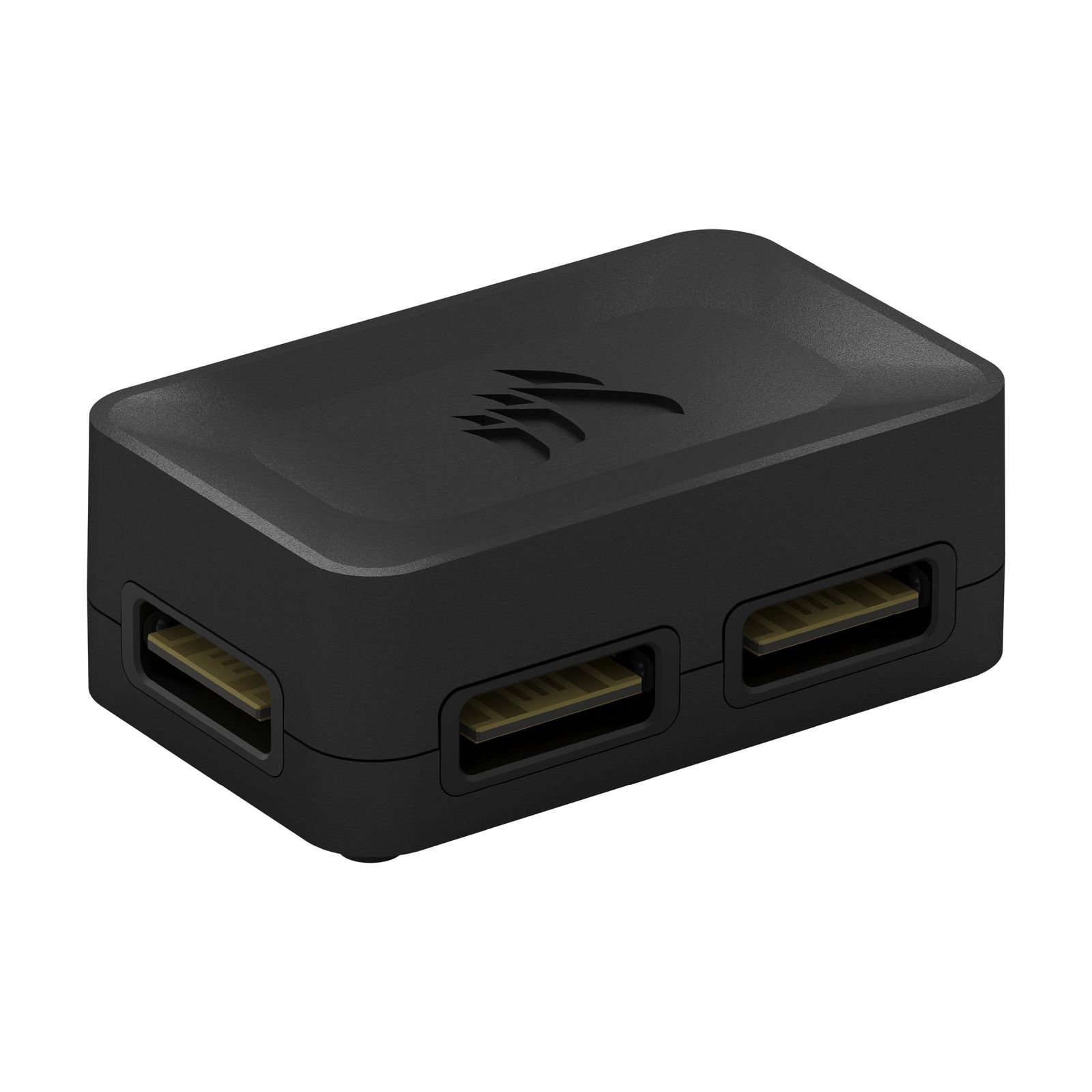 CORSAIR iCUE Link 4ウェイシグナルスプリッター - カスタム冷却セットアップ用 - 磁気アタッチメント - iCUE Link System Hubが必要 別売り - ブラック