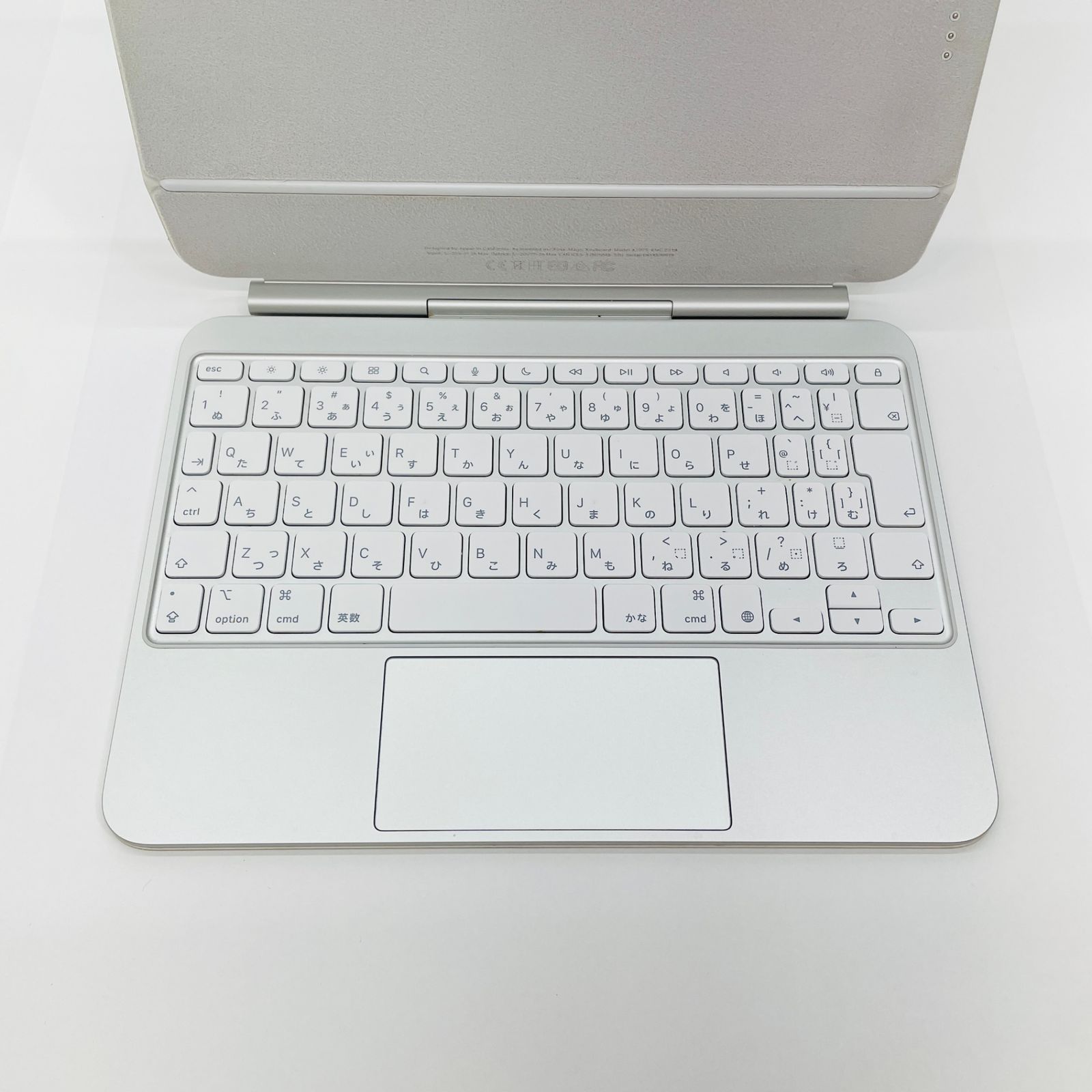 Magic Keyboard 11インチiPad Pro MWR03J/A 11インチiPad Pro（M5）用Magic Keyboard - 英語（UK）- ホワイト - Apple（日本）