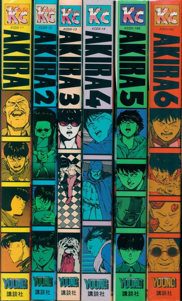 講談社 KCDX 大友克洋 AKIRA 全6巻 再版セット AKIRA 全6巻DVDセット