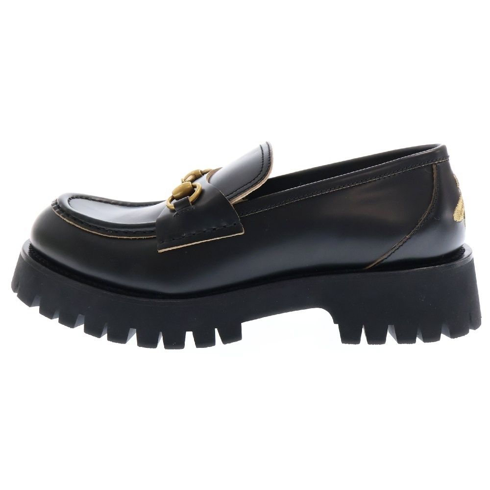 GUCCI (グッチ) Forsebit Bee Loafer ホースビット ビー 刺繍