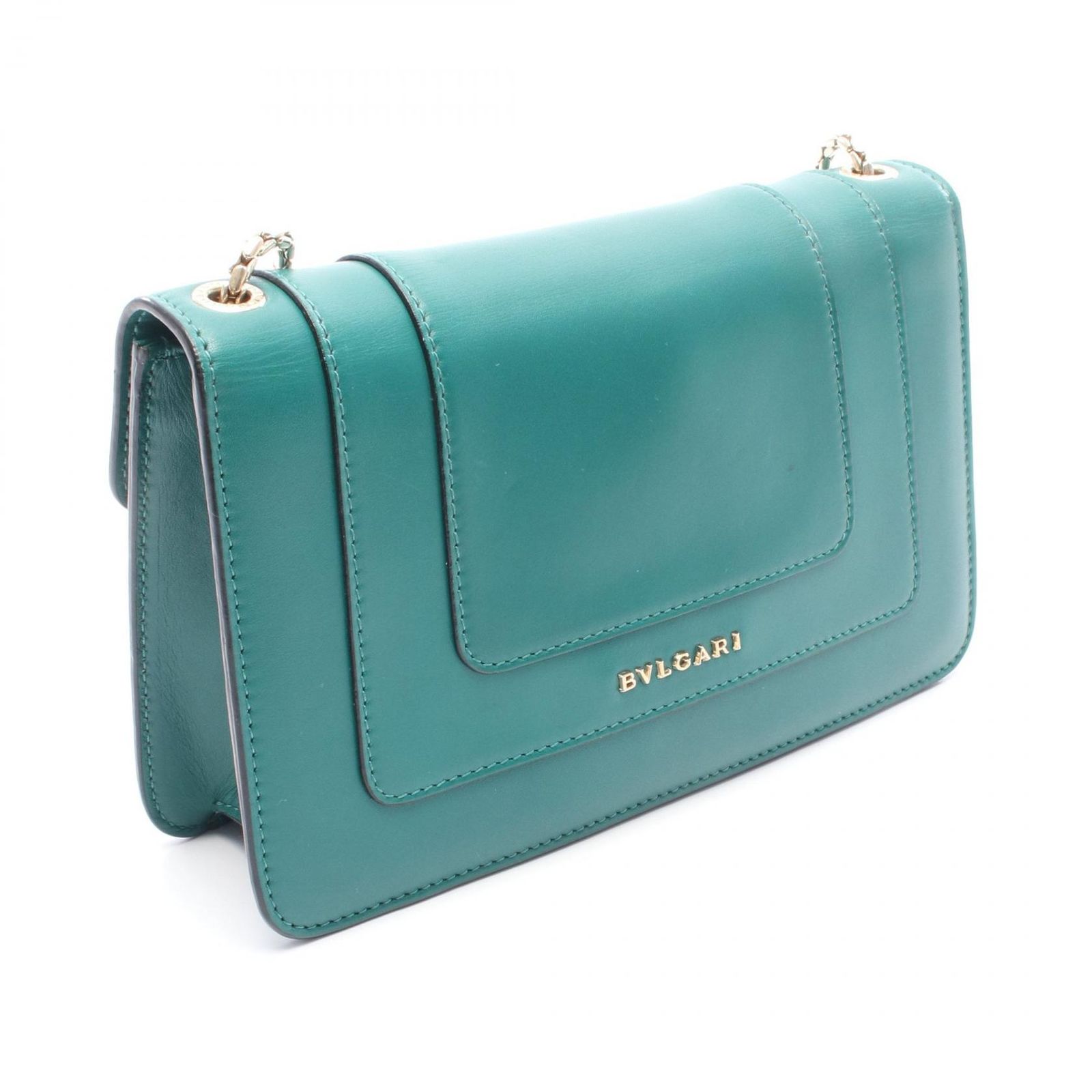 ブルガリ ショルダーバッグ - ライトブルー ブルガリ セルペンティ