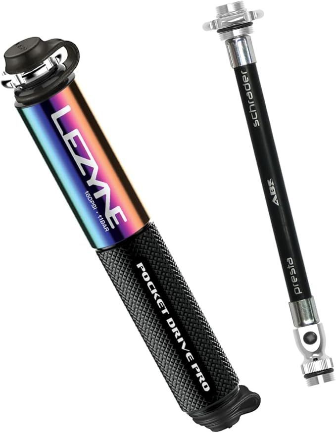 レザイン(LEZYNE) 自転車 ハンドポンプ 空気入れ POCKET DRIVE HV 仏式