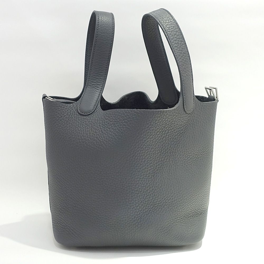 栄】エルメス HERMES バッグ ピコタンロックPM 18 アルドワーズ/SV金具