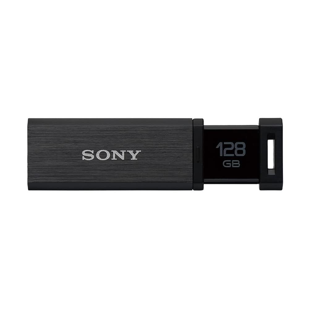 ソニー USBメモリ USB3.1 128GB ブラック 高速タイプ USM128GQXB