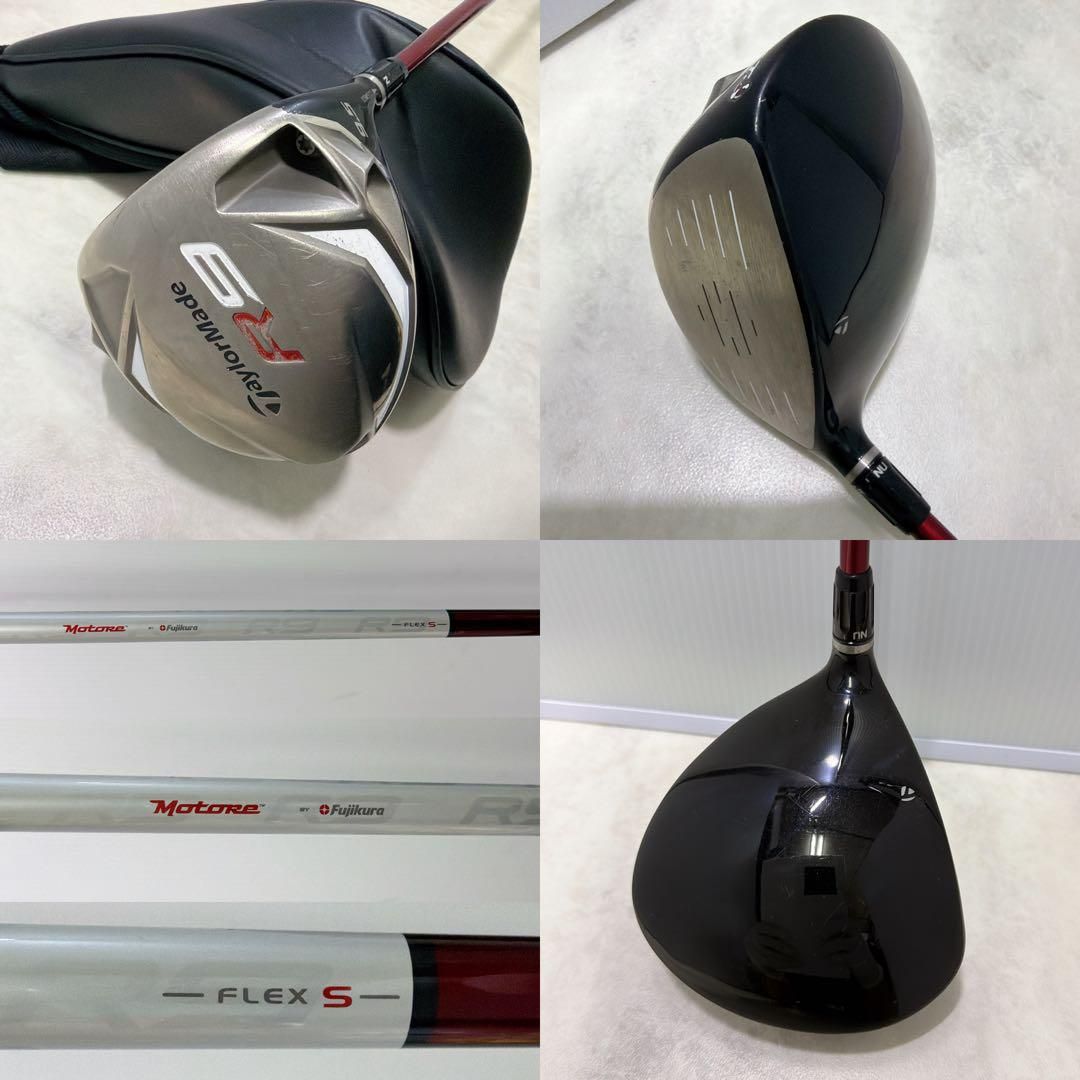 新品グリップ 新品バック テーラーメイド 豪華12本クラブセット メンズ