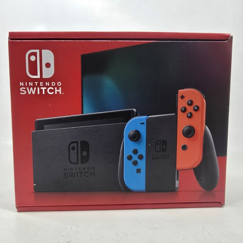 01w-1780 〇 ニンテンドー スイッチ Nintendo Switch 新型 ネオンレッド ネオンブルー HAD-S-KABAH(JPN)  XKJ 未使用品 【中古品】 - メルカリ