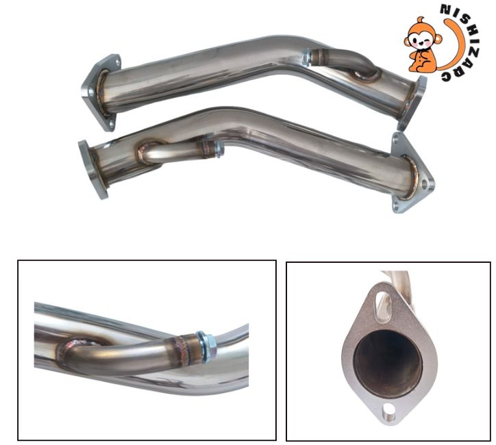 V36 スカイライン 370Z 対応 フェアレディZ 対応 Z34 CKV36 マフラー 触媒 ストレートパイプ 直管マフラー エキゾースト パイプ VQ37VHR FFCRYSTALESIA_COM