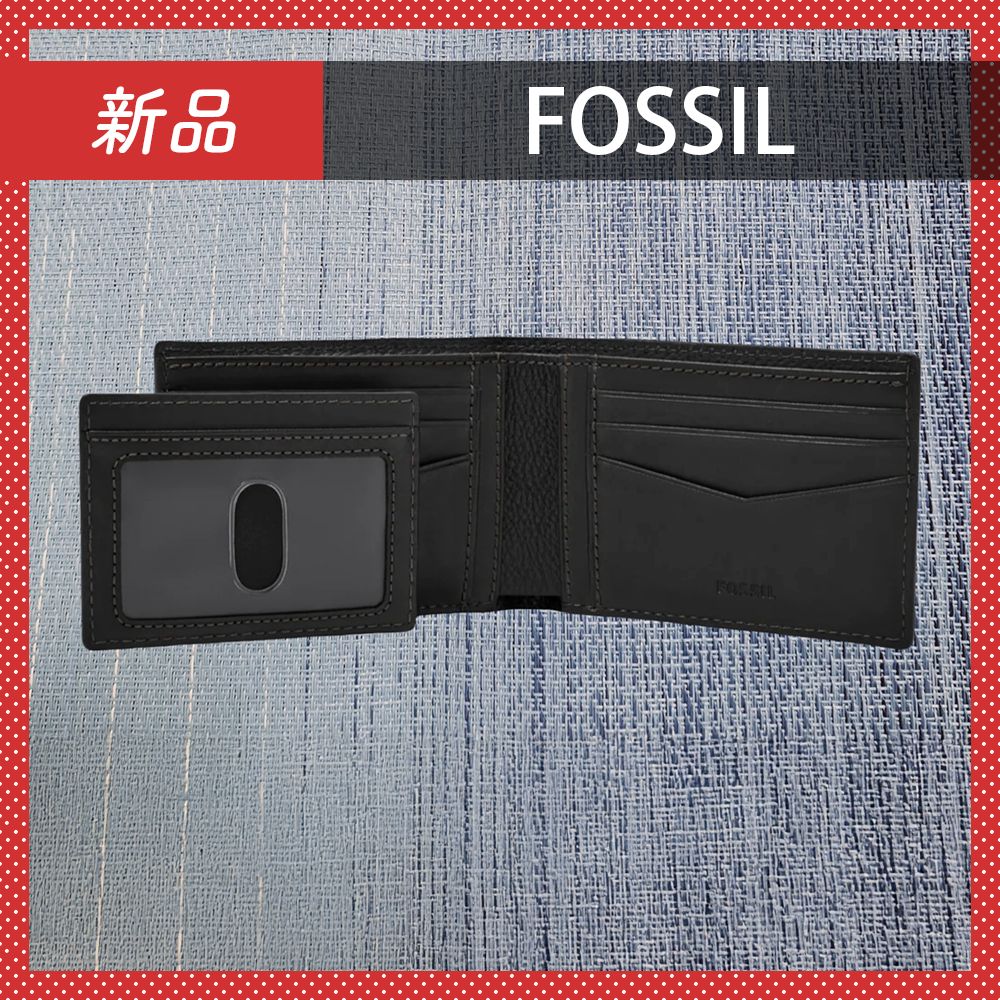 ?新品未使用? Fossil フォッシル 二つ折り 財布 Liam LiteHide 