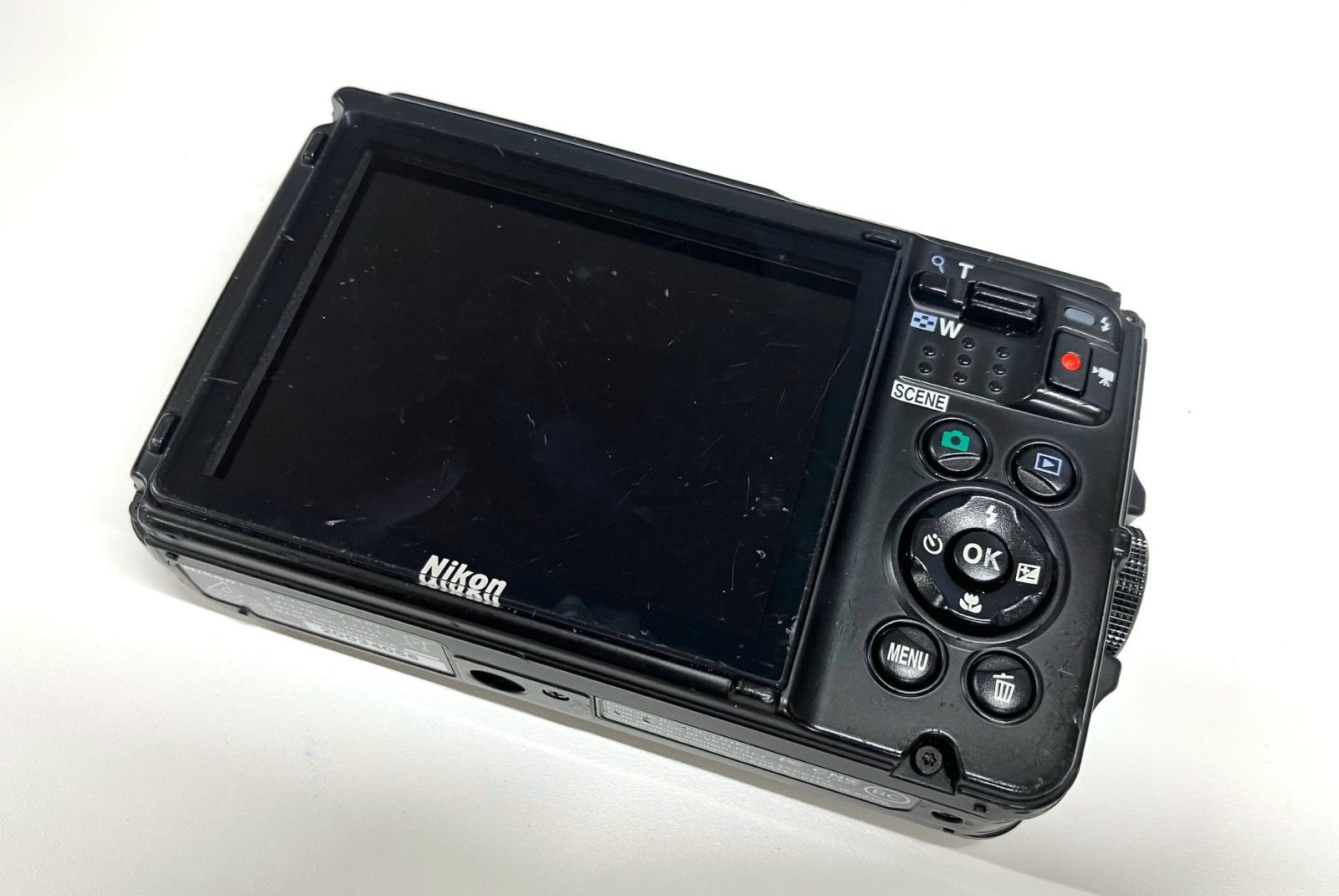 ジャンク】Nikon COOLPIX W300 ブラック コンパクトデジタル