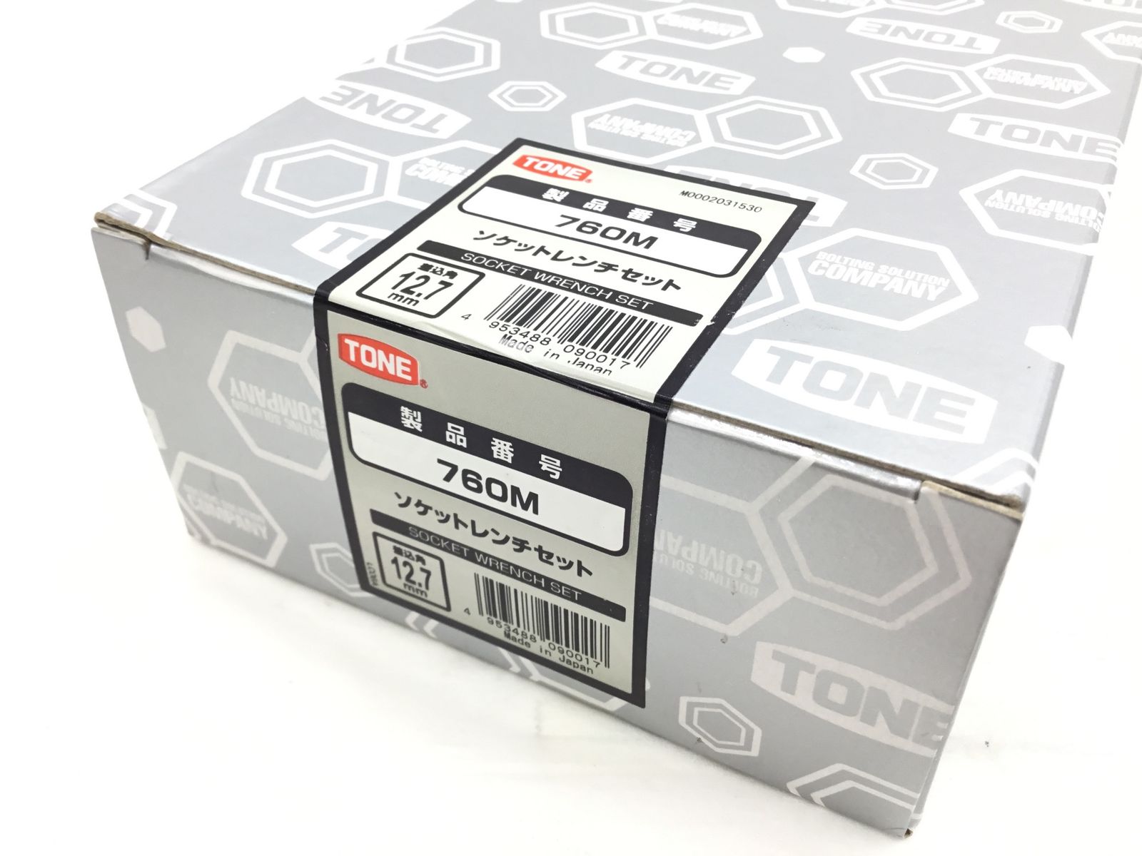 未使用】☆TONE/トネ 人気 1/2 ソケットレンチセット 760M 内容17点