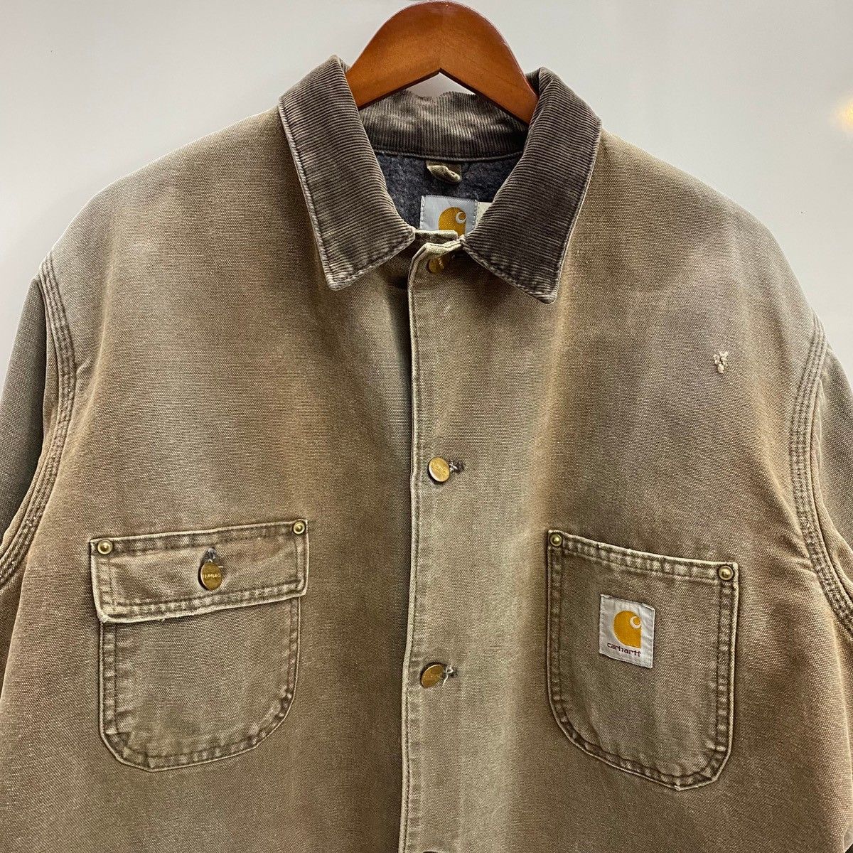 カーハート Carhartt 90's Duck Chore Coat 裏地ブランケット カーハート Carhartt 90's Duck Chore Coat 裏地ブランケット