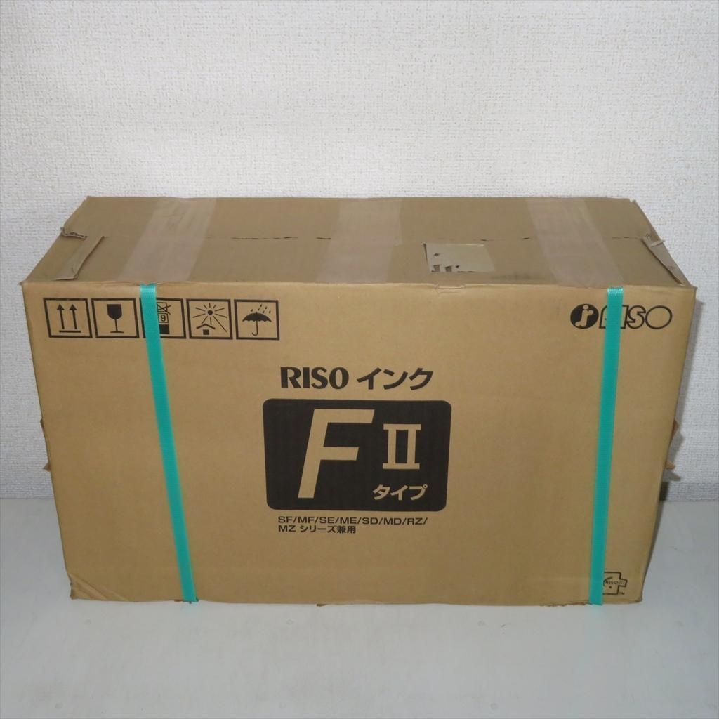 理想科学工業 RISO インク FⅡタイプ ブラック S-8113 10本セット 理想