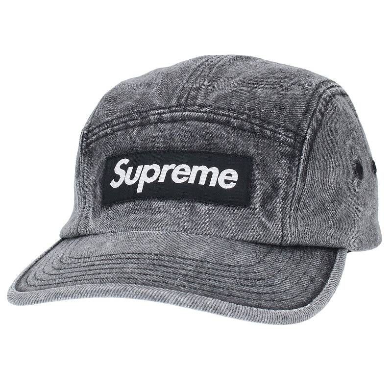 シュプリーム  23SS  Denim Camp Cap ボックスロゴデニムキャンプキャップ メンズ