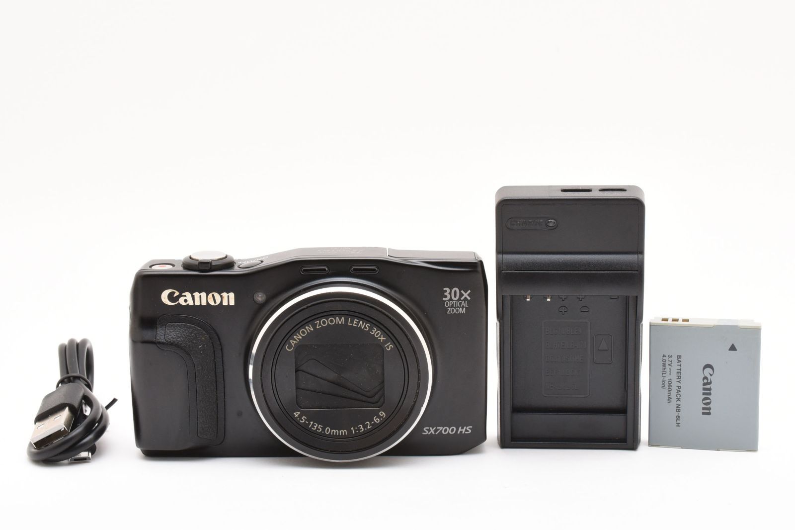 中古・訳ありキャノン Canon PowerShot SX700HS 黒 中古・訳あり 中古 