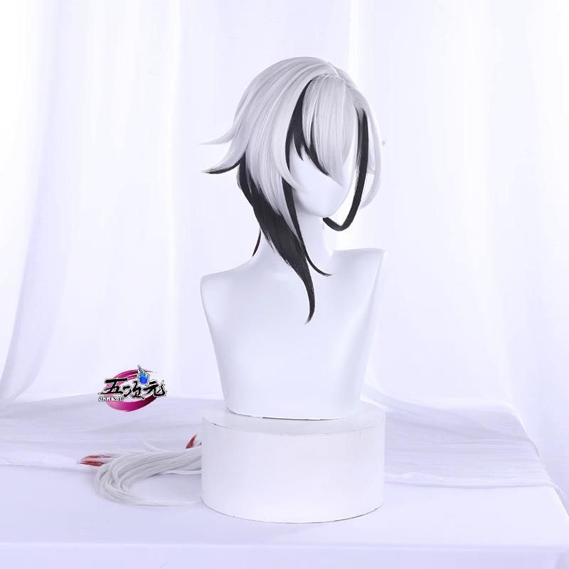 【プロ作成】原神　アルレッキーノ　フルオーダーウィッグ(試着のみ) 原神 アルレッキーノ 召使 コスプレウィッグ - Costowns