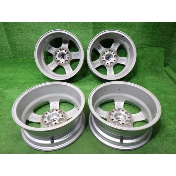 社外 ｾﾚﾅ ホイール アルミ シルバー 15インチ 6J 5穴 4本 114.3