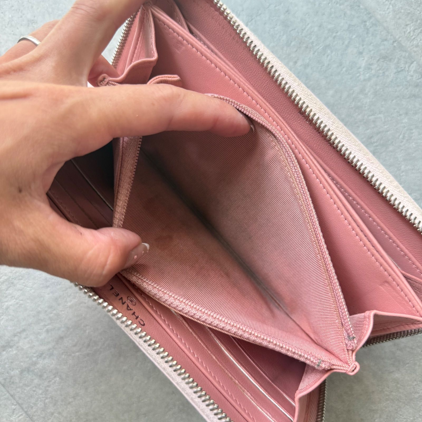 専用 美品 CHANEL シャネル マトラッセ ターンロック ココマーク  