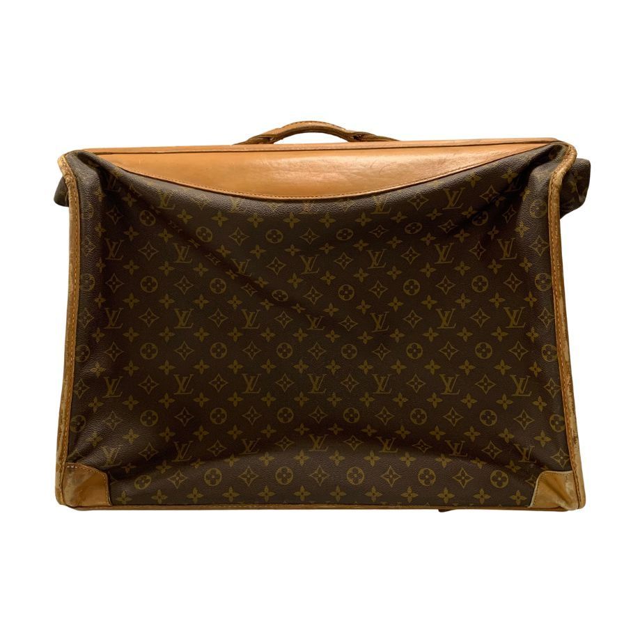 ルイヴィトン ガーメントバッグ モノグラム レザー ブラウン系【AFE8