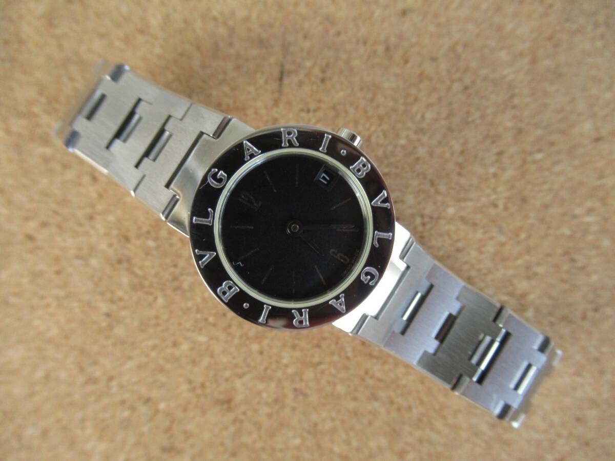 【極美品】BVLGARI レディース BB23SSD 新品仕上済 電池交換済 極美品】BVLGARI ブルガリブルガリ レディース BB23SSD 新品仕上