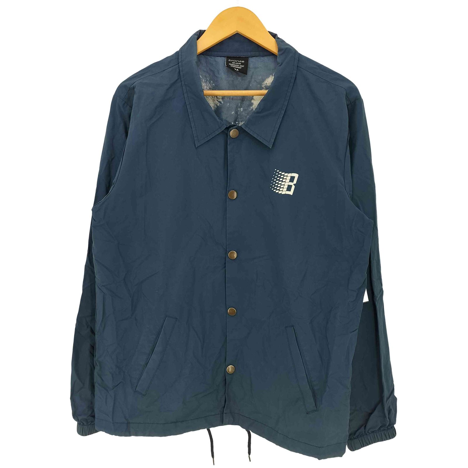 ブロンズ BRONZE 56K B logo Coach Jacket メンズ import：M 