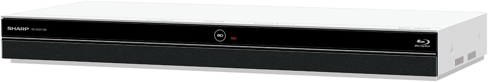 シャープ AQUOSブルーレイレコーダー 1TB 2チューナー ホワイト系 BD-WW1100