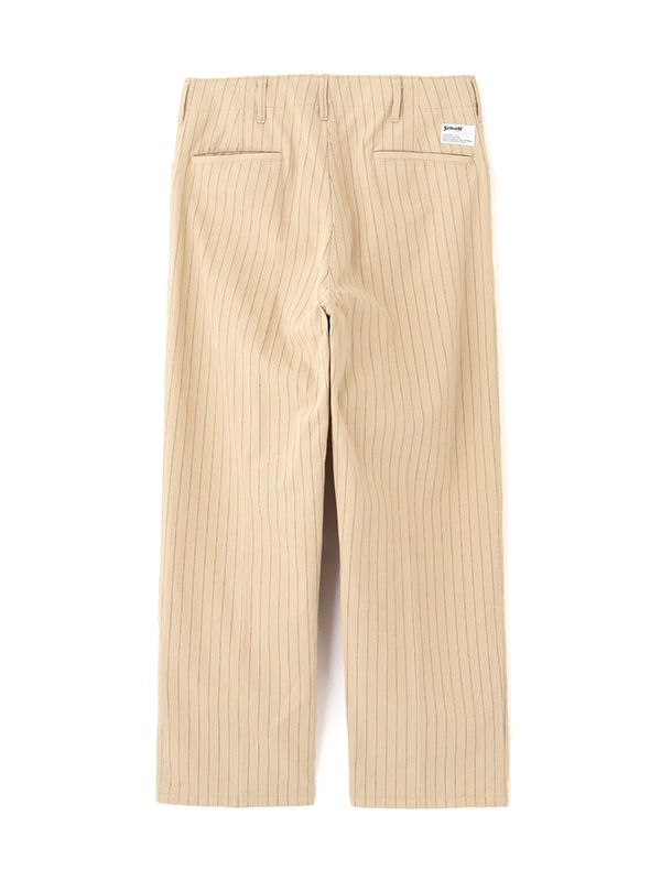 Schott ショット ストライプ パンツ ワーク フリスコパンツ Lポケ