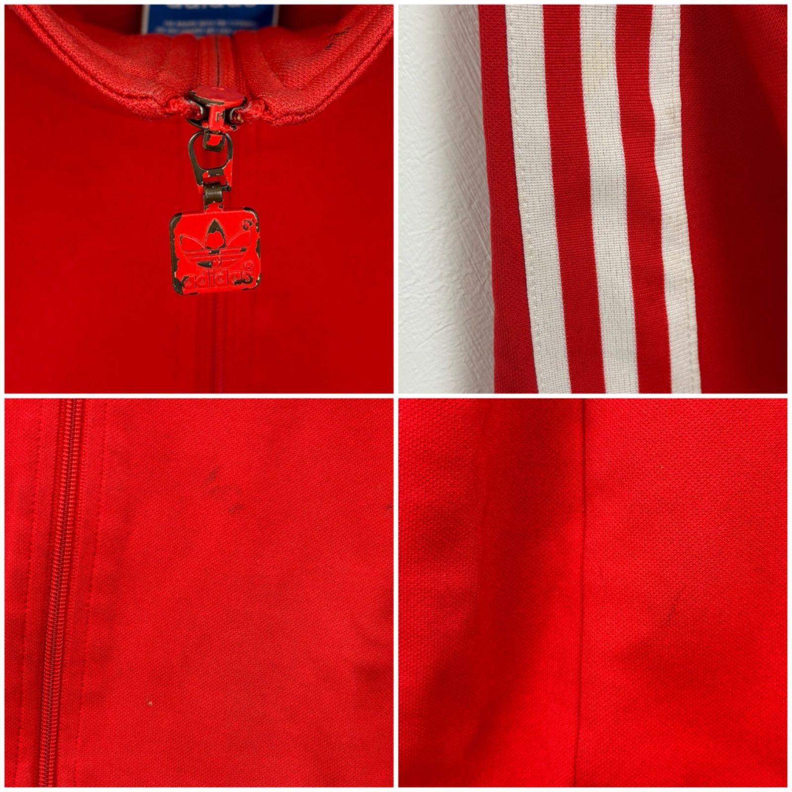 ☆adidas☆ アディダス トラックジャケット EUROPA TT ジャージ 赤
