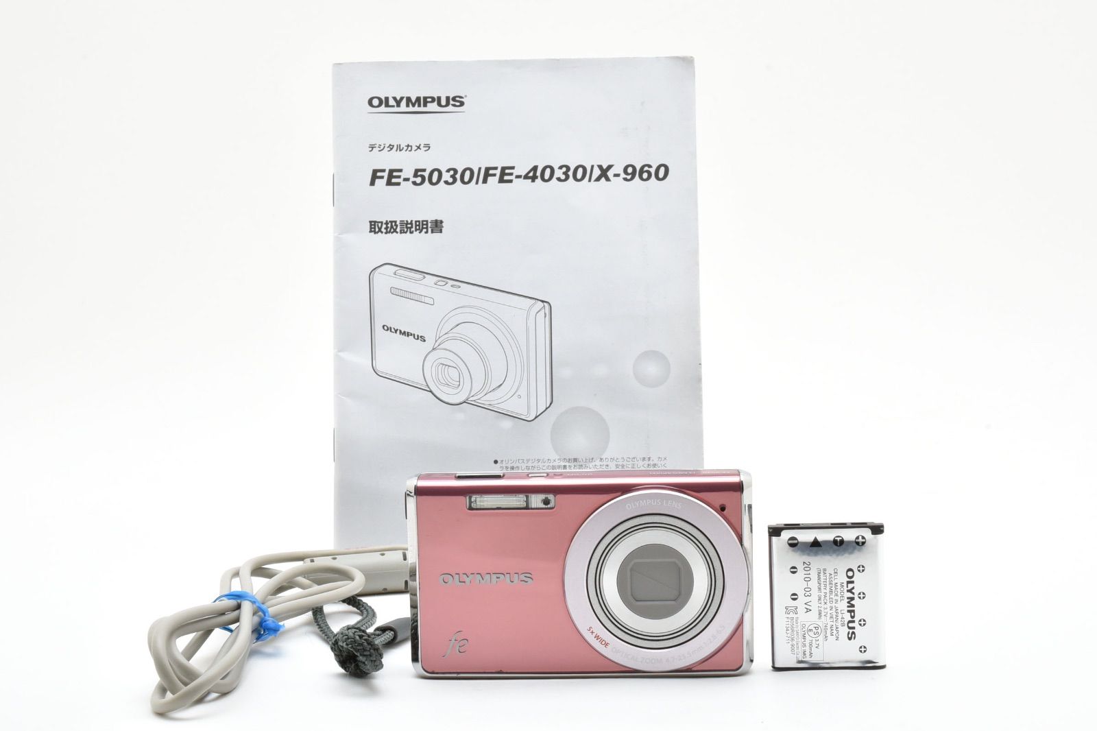 美品 OLYMPUS オリンパス FE-5030 コンパクトカメラ デジタルカメラ