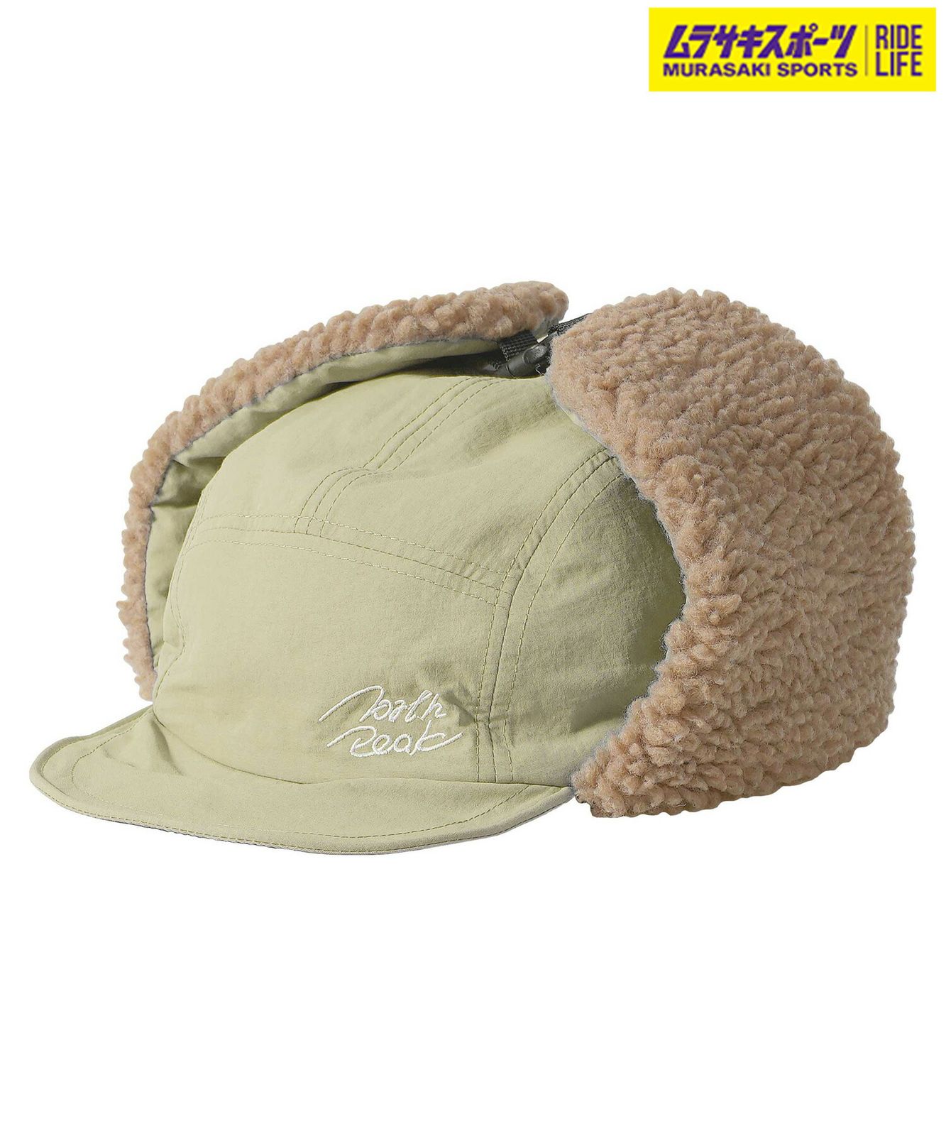 【ムラスポ公式】新品 northpeak ノースピーク スノーボード フライトキャップ ユニセックス FLIGHT CAP ムラサキスポーツ 24-25モデル LX A9