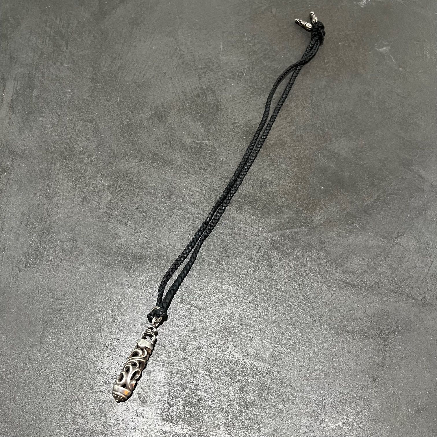 CHROME HEARTS ROLLER PENDANT ローラーペンダント レザーブレード