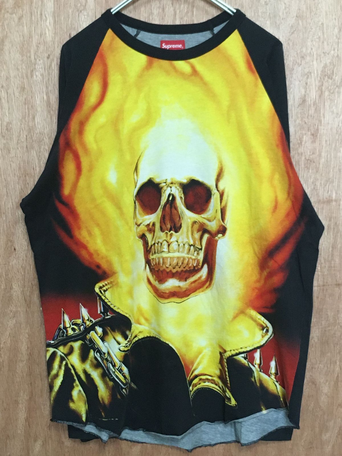 Supreme シュプリーム Ghost Rider Raglan Top - メルカリ