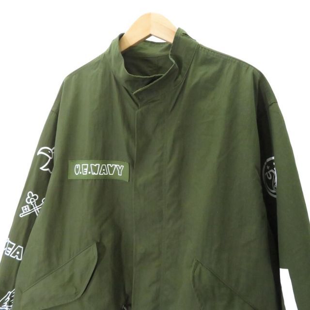 24SS uniform experiment MODS COAT モッズコート uniform experiment（ユニフォームエクスペリメント）の「MODS