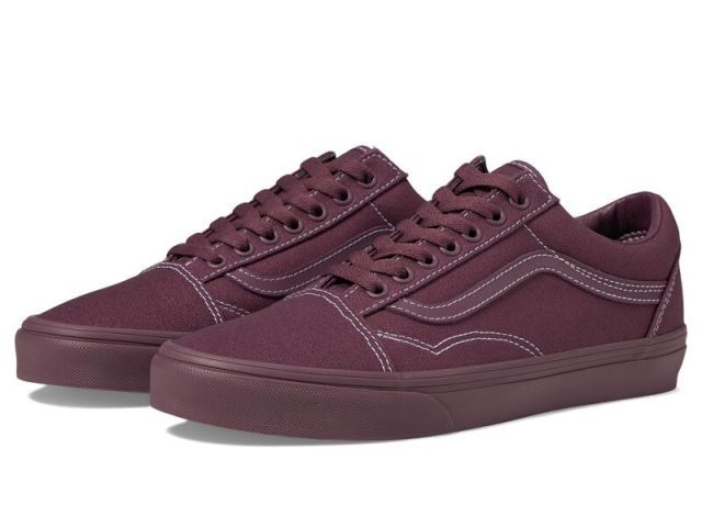 【送料無料】 バンズ メンズ スニーカー シューズ Old Skool Pastel Mono Plum Wine