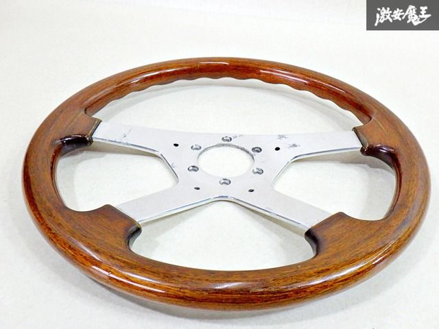 MOMO 4本スポーク ウッドステアリング アストラ ASTRA 当時物 旧車