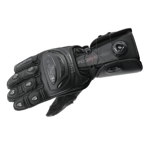 5営業日で発送 コミネ GK-253 Dial Fit Racing Gloves 06-253 色 Black サイズ 2XL