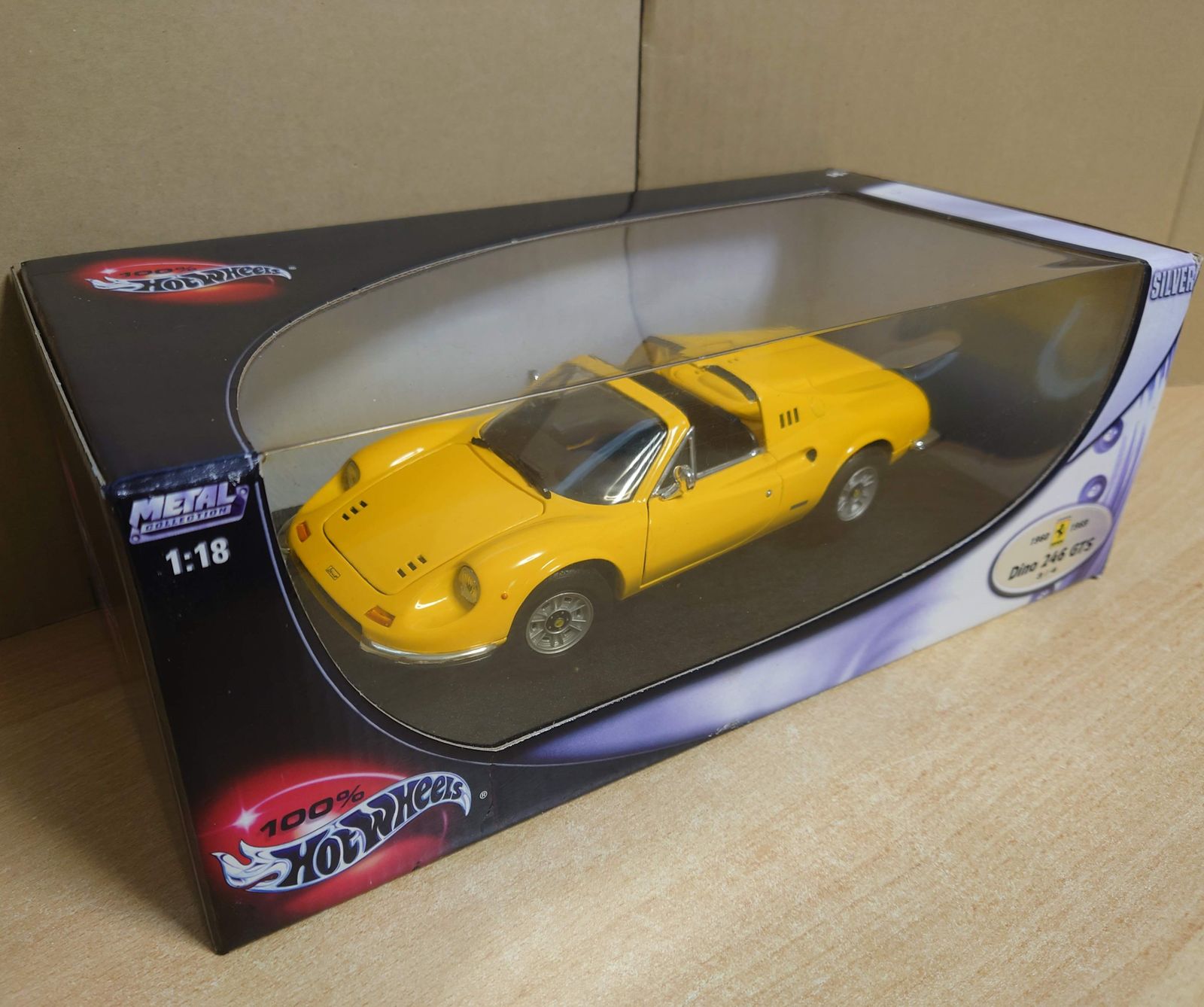 1/18 フェラーリ ディーノ246GTS Ferrari Dino イエロー Hot 1/18 フェラーリ ディーノ246GTS Ferrari Dino イエロー Hot