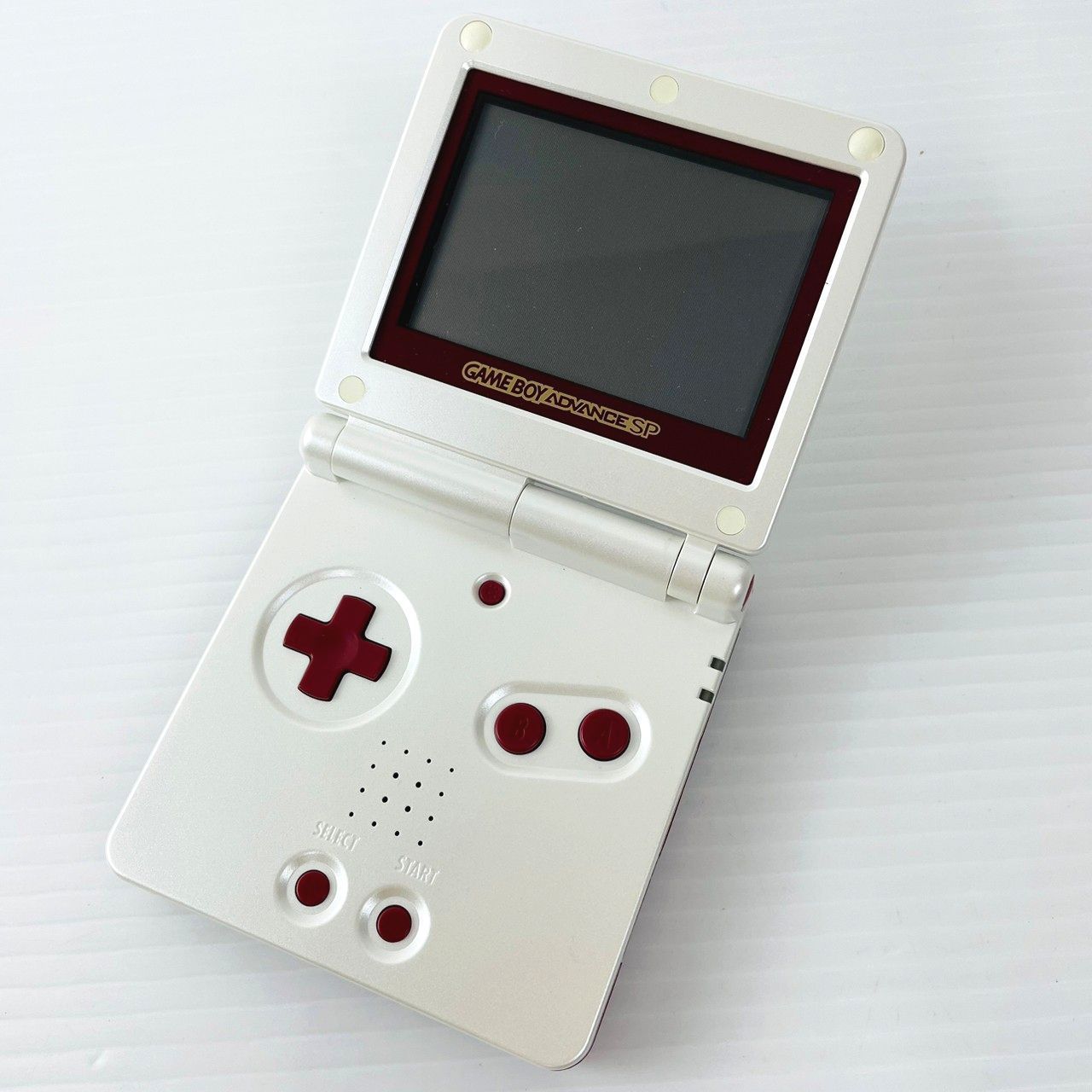 ☆美品☆ 動作品 GBA SP FCカラー 本体 AGS-001 ファミコンカラー 