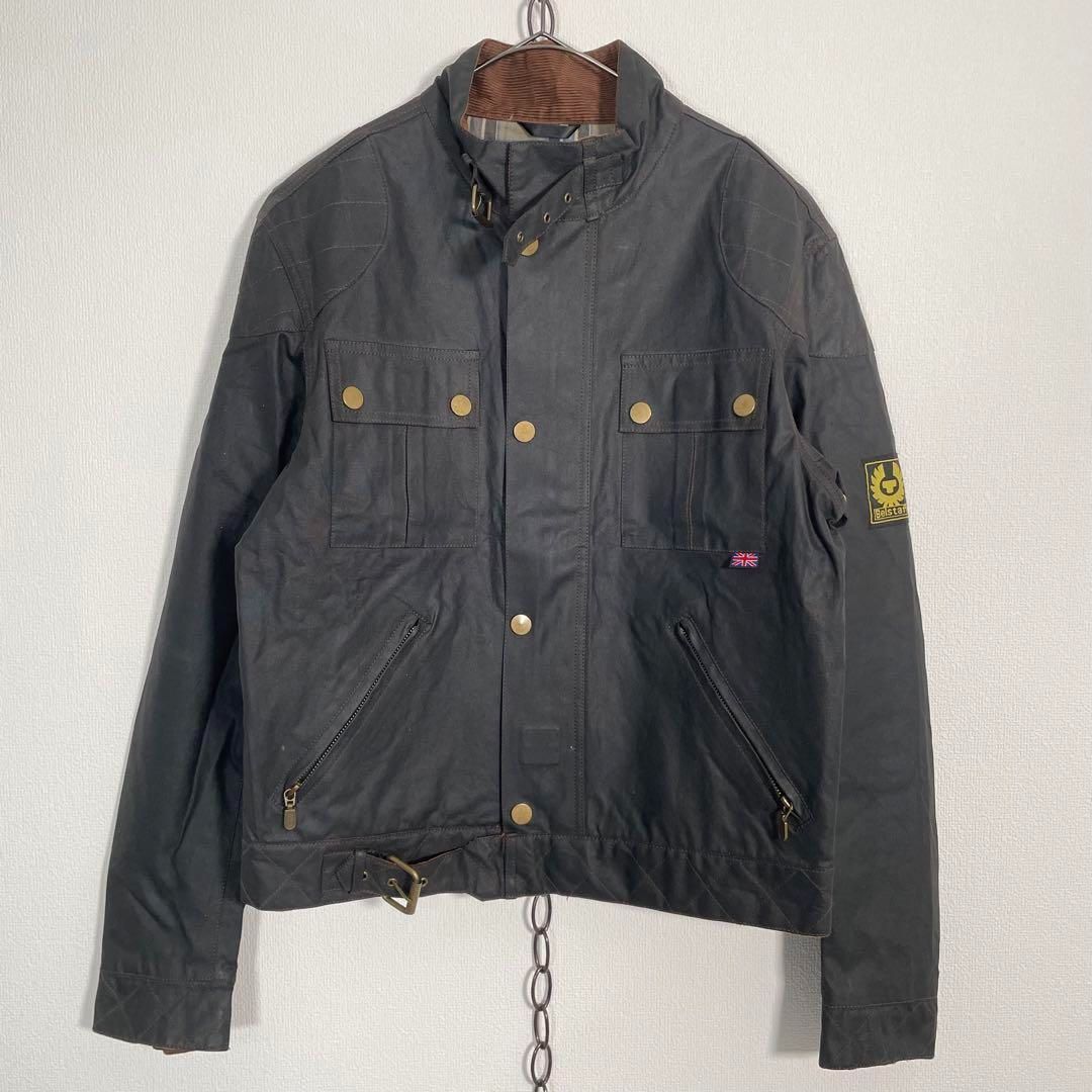 イタリー製 Italy Vintage Belstaff ベルスタッフ ワックス レース