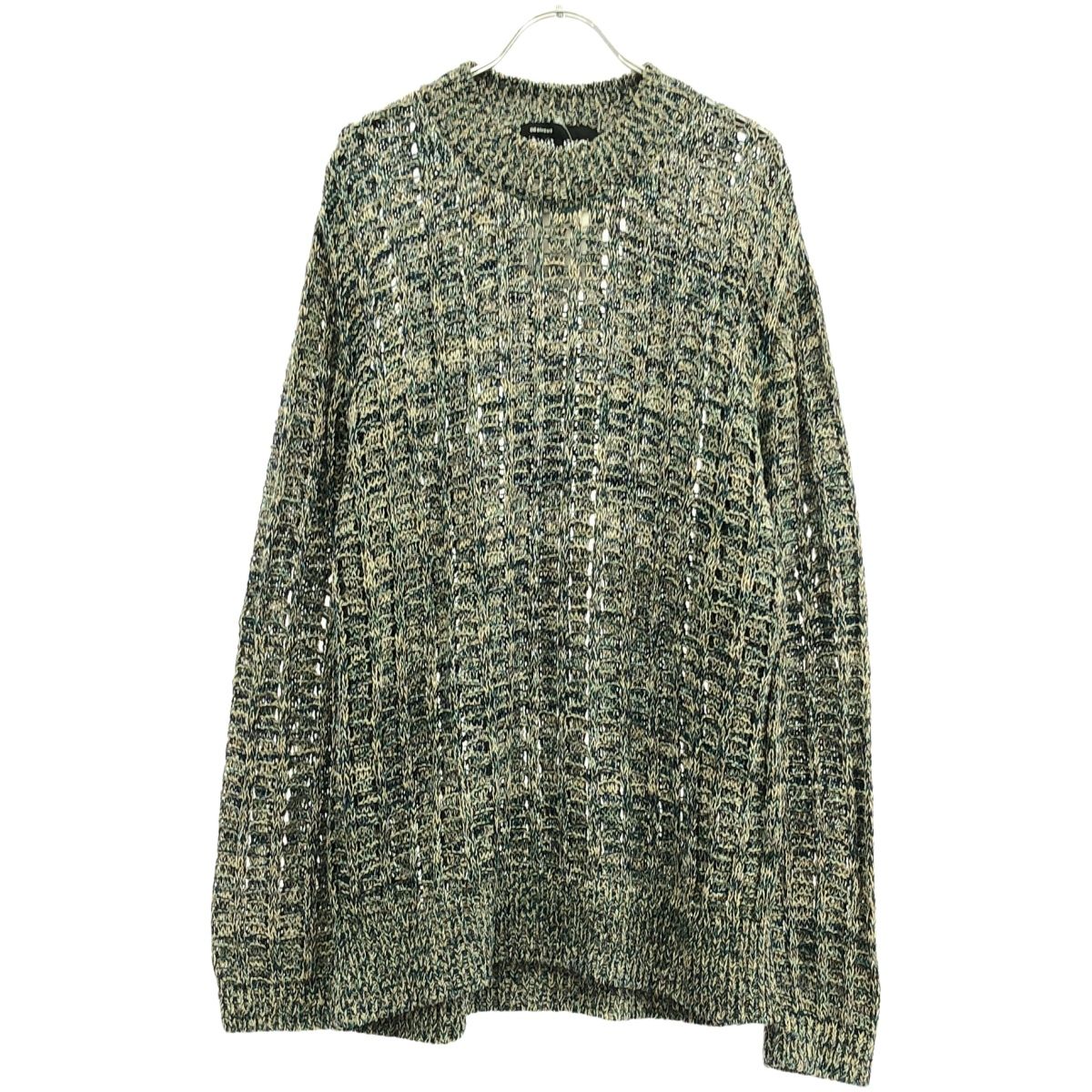 08sircus ゼロエイトサーカス 23SS GIMA cotton melange crew neck 
