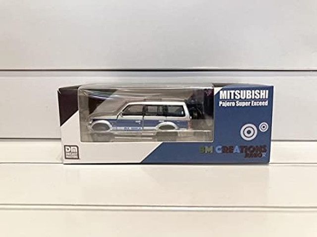 新品 BM CREATIONS 1/64 三菱 パジェロ 2nd Generation ブルー