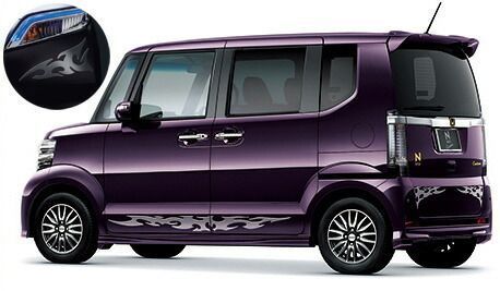 HONDA ホンダ 純正 NBOX N-BOX エヌボックス デカール フレア（樹脂製/厚さ約1mm/サイド） 2014.10～次モデル