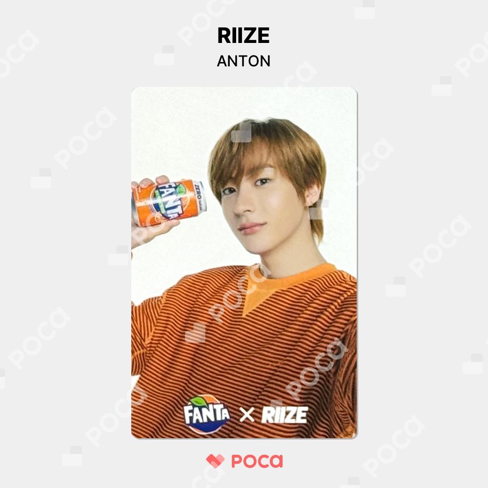 RIIZE アントン トレカ FANTA X RIIZE 公式 トレカ - メルカリ