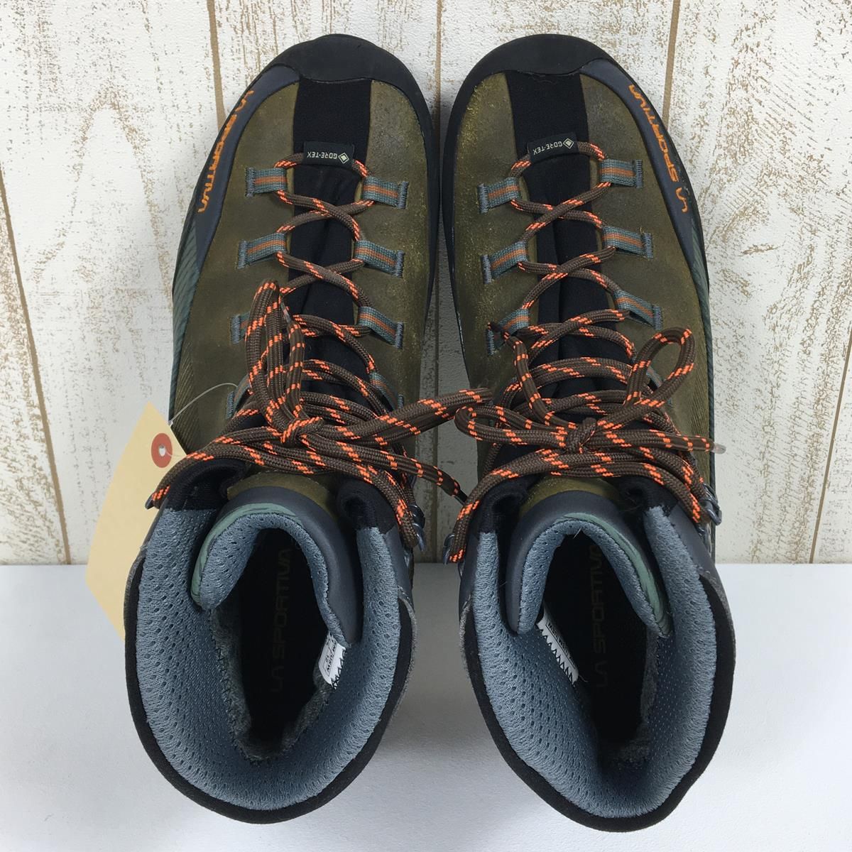 Mens 28.2cm スポルティバ トランゴ トレック レザー ゴアテックス Trango TRK Leather GTX トレッキングシューズ 日本未発売モデル 入手困難 Sportiva 11Y グリーン系