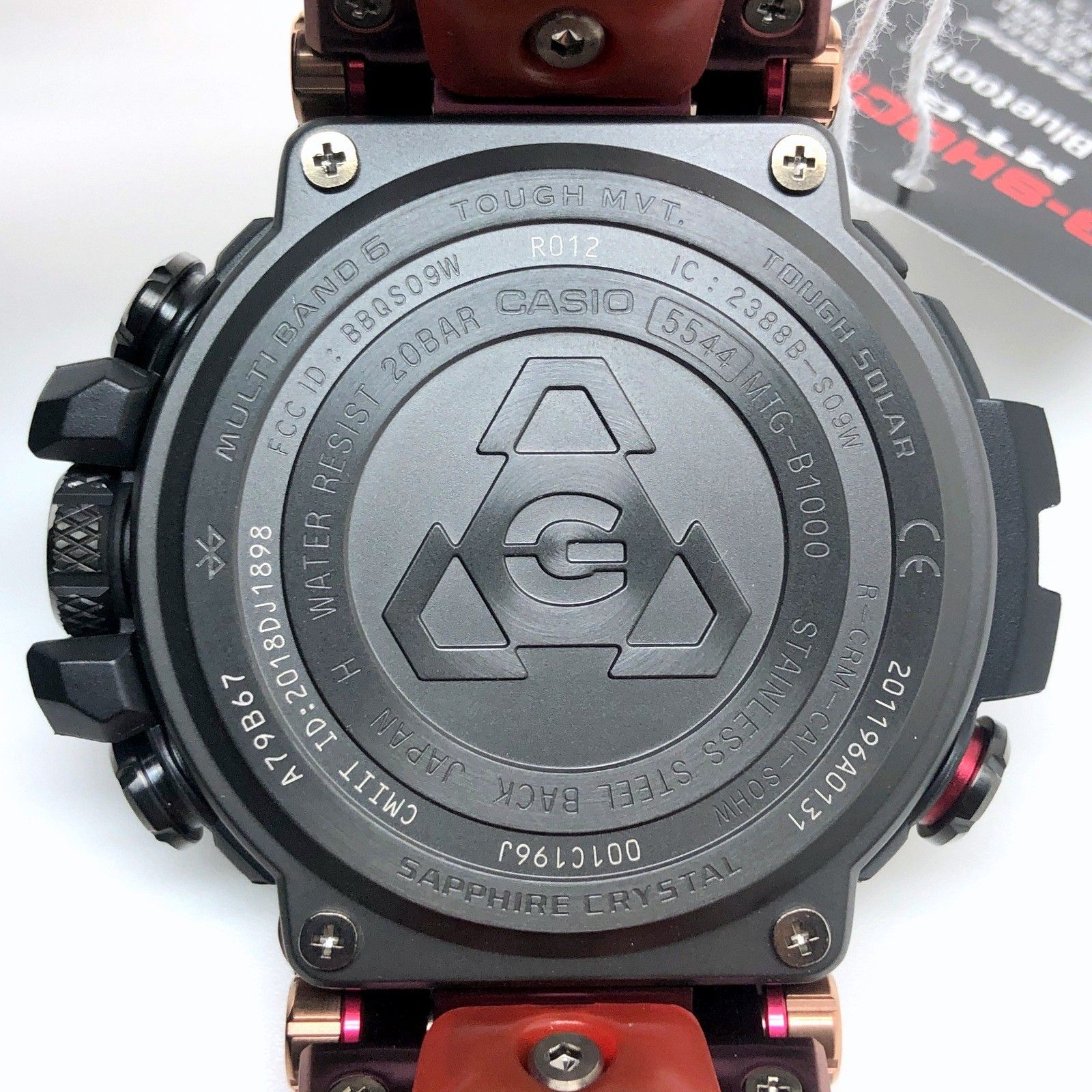 G-SHOCK ジーショック CASIO カシオ 腕時計 MTG-B1000VL-4A MT-G 火山 