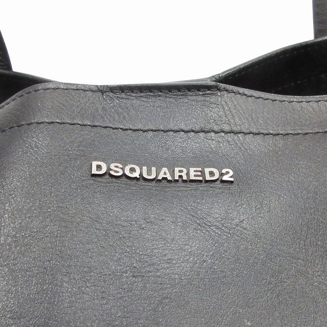 Dsquared2 レザートートバッグ 希少✨美品✨ディースクエアード トートバッグ オールレザー